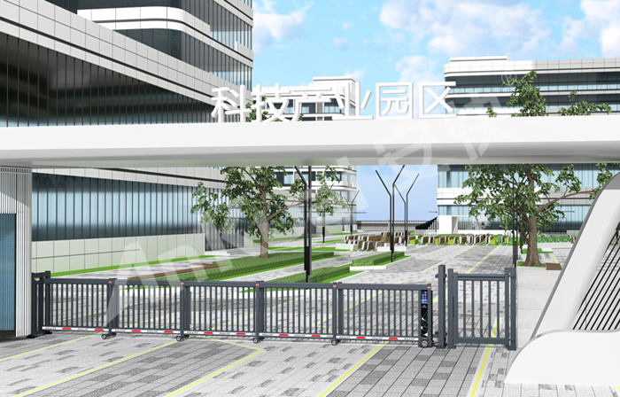 “ 安快 ” 柵欄款段滑門應(yīng)用